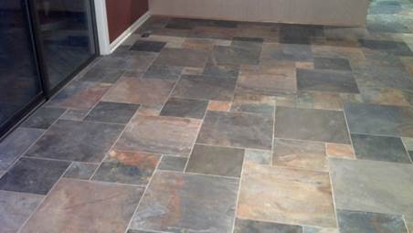 New Stone Tile Floor