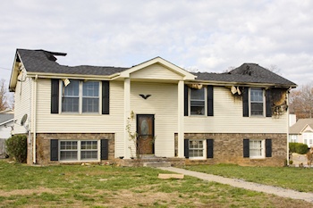 Home Damaged by Fire